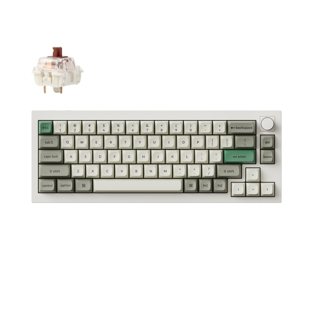 Teclado mecánico personalizado inalámbrico Keychron Q2 Max QMK/VIA (diseño ANSI de EE. UU.)