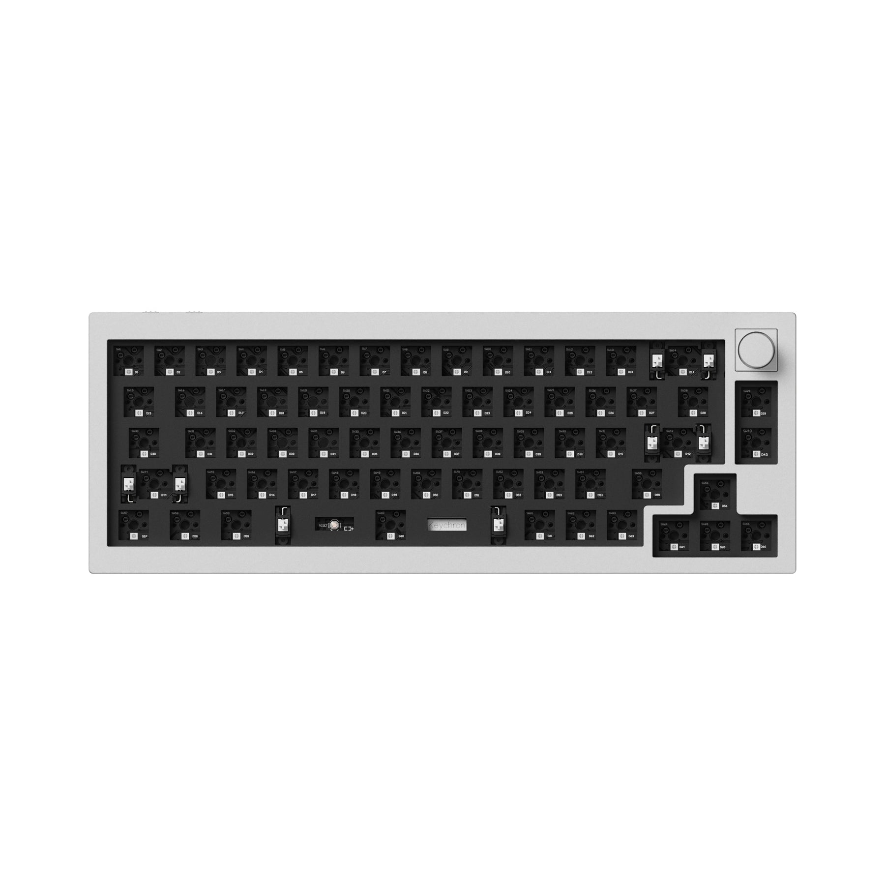 Keychron Q2 Pro QMK/VIA Wireless Custom Mechanical Keyboard (US ANSI Keyboard)