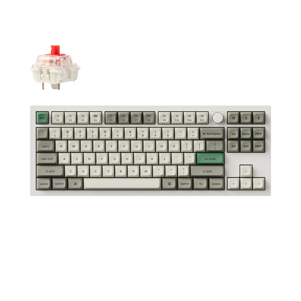 Teclado mecánico personalizado inalámbrico Keychron Q3 Max QMK/VIA (diseño ANSI de EE. UU.)