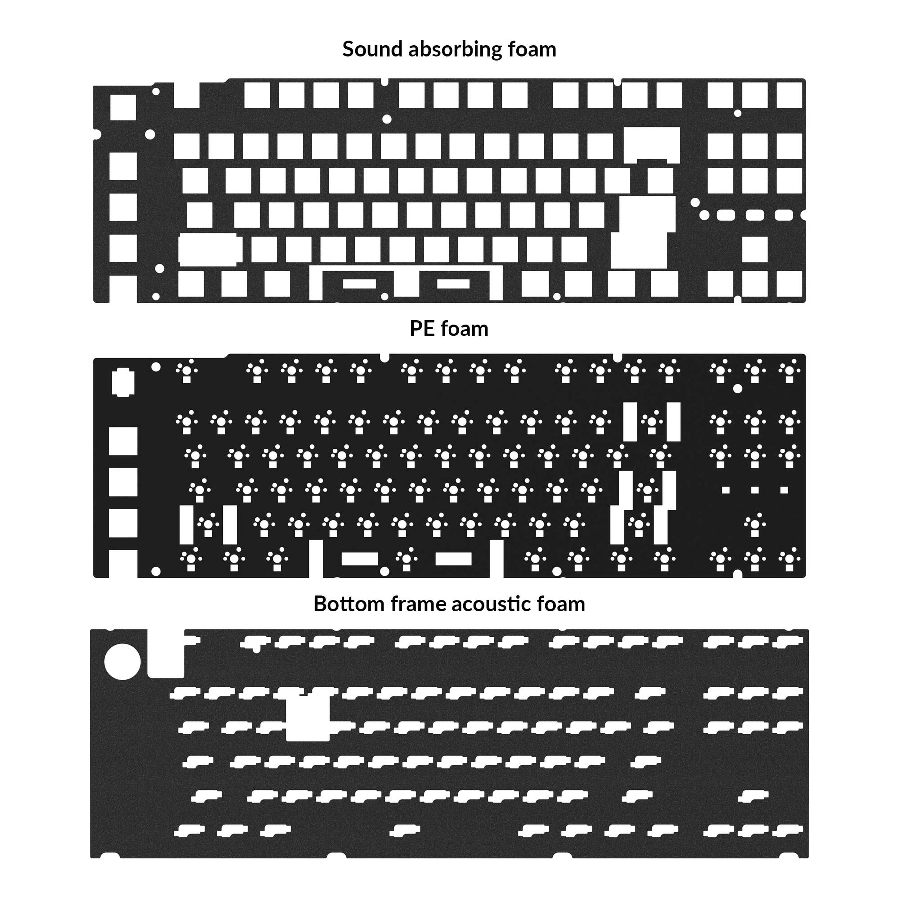 Kit de actualización acústica Keychron Q3 Pro SE