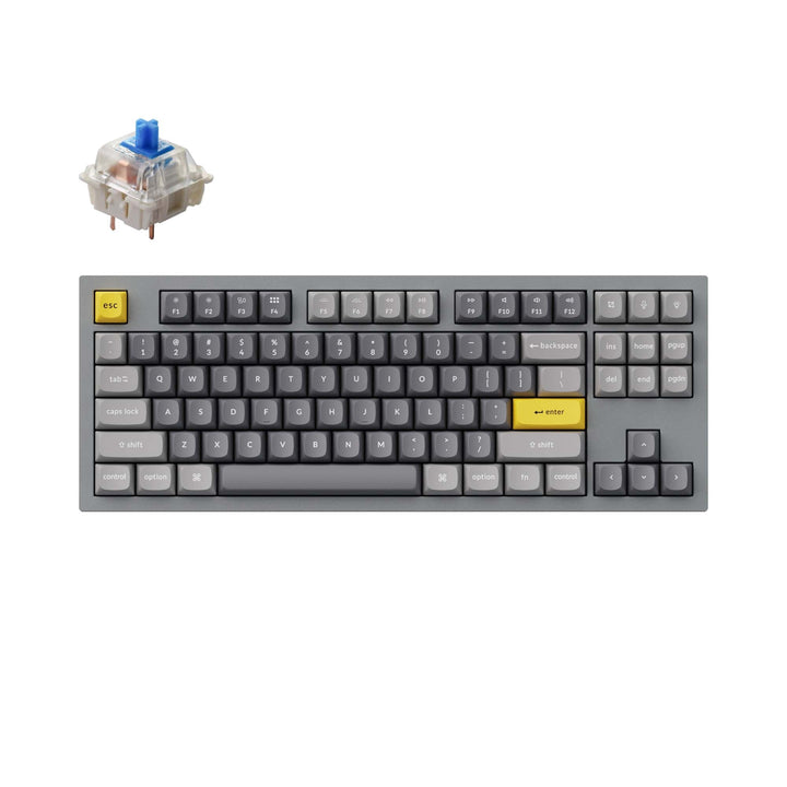 Keychron Q3 QMK Custom Mechanical Keyboard (US ANSI Keyboard)