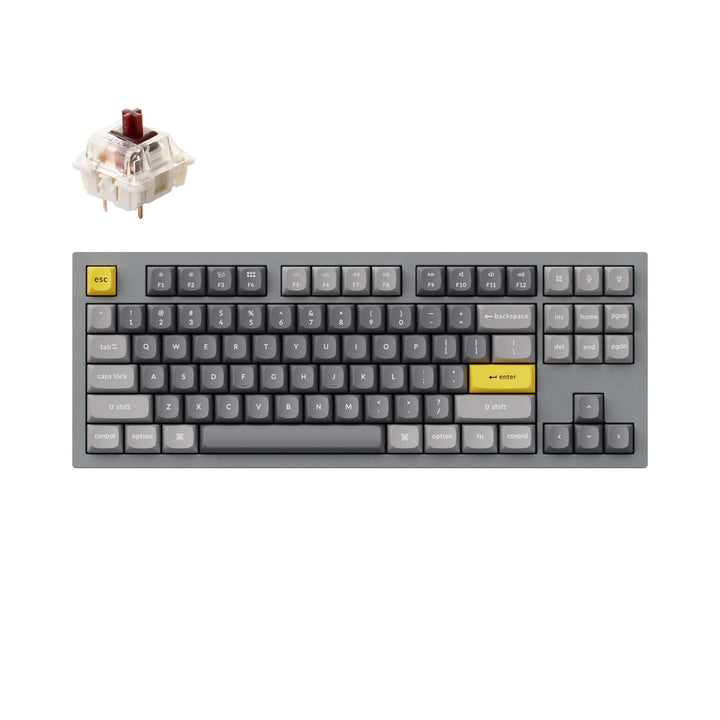Keychron Q3 QMK Custom Mechanical Keyboard (US ANSI Keyboard)
