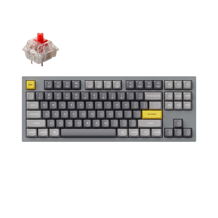 Keychron Q3 QMK Custom Mechanical Keyboard (US ANSI Keyboard)