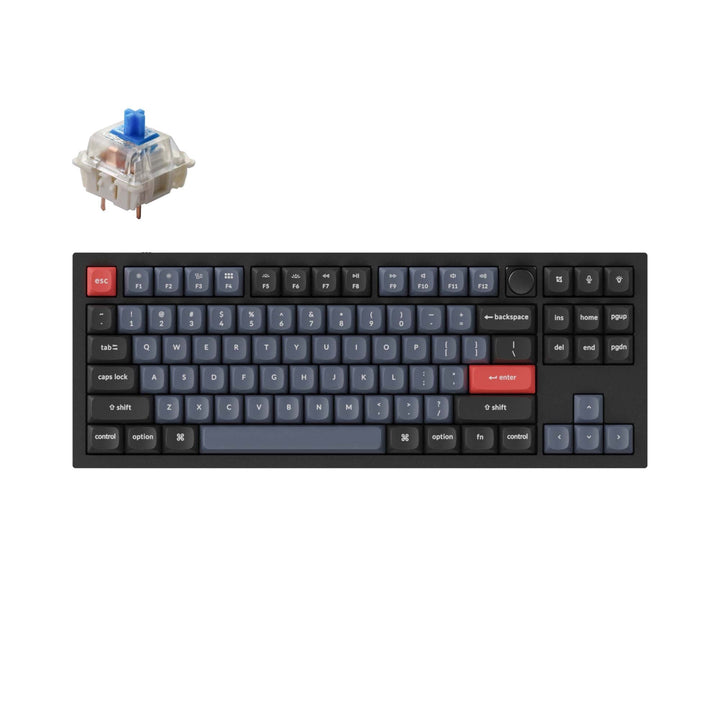 Keychron Q3 QMK Custom Mechanical Keyboard (US ANSI Keyboard)