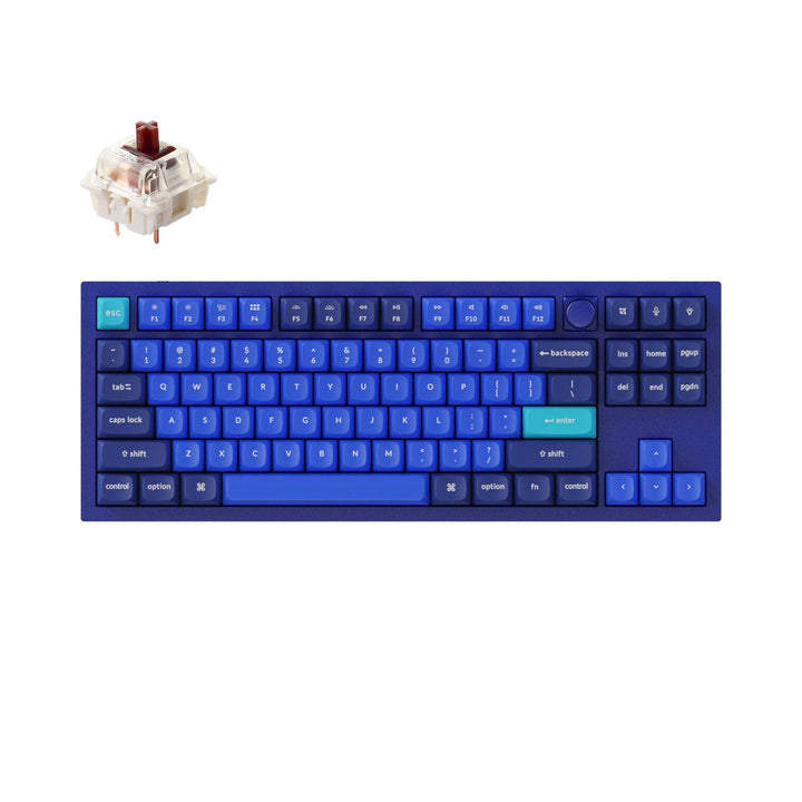 Keychron Q3 QMK Custom Mechanical Keyboard (US ANSI Keyboard)