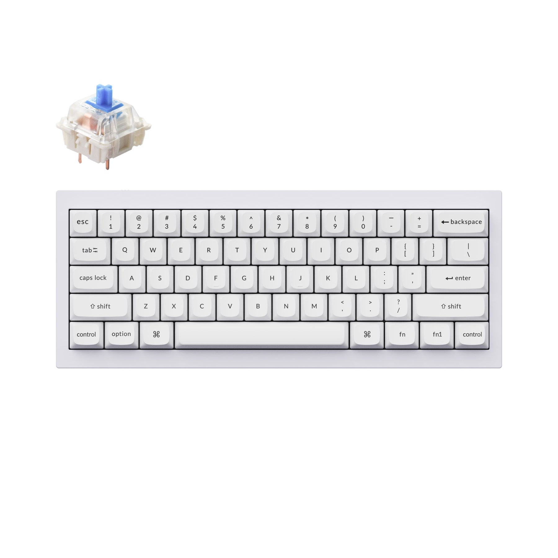 Keychron Q4 QMK Custom Mechanical Keyboard (US ANSI Keyboard)