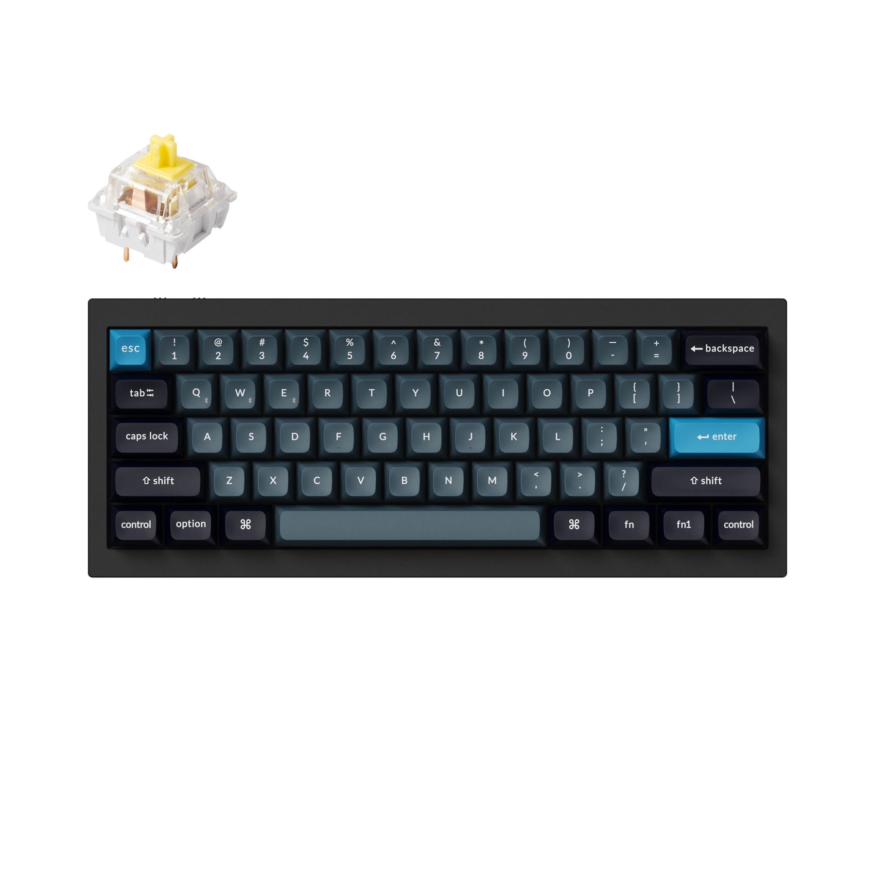 Teclado mecánico personalizado inalámbrico Keychron Q4 Pro QMK/VIA (teclado ANSI de EE. UU.)