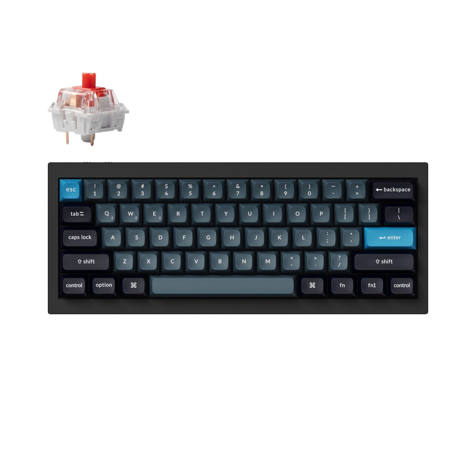 Teclado mecánico personalizado inalámbrico Keychron Q4 Pro QMK/VIA (teclado ANSI de EE. UU.)