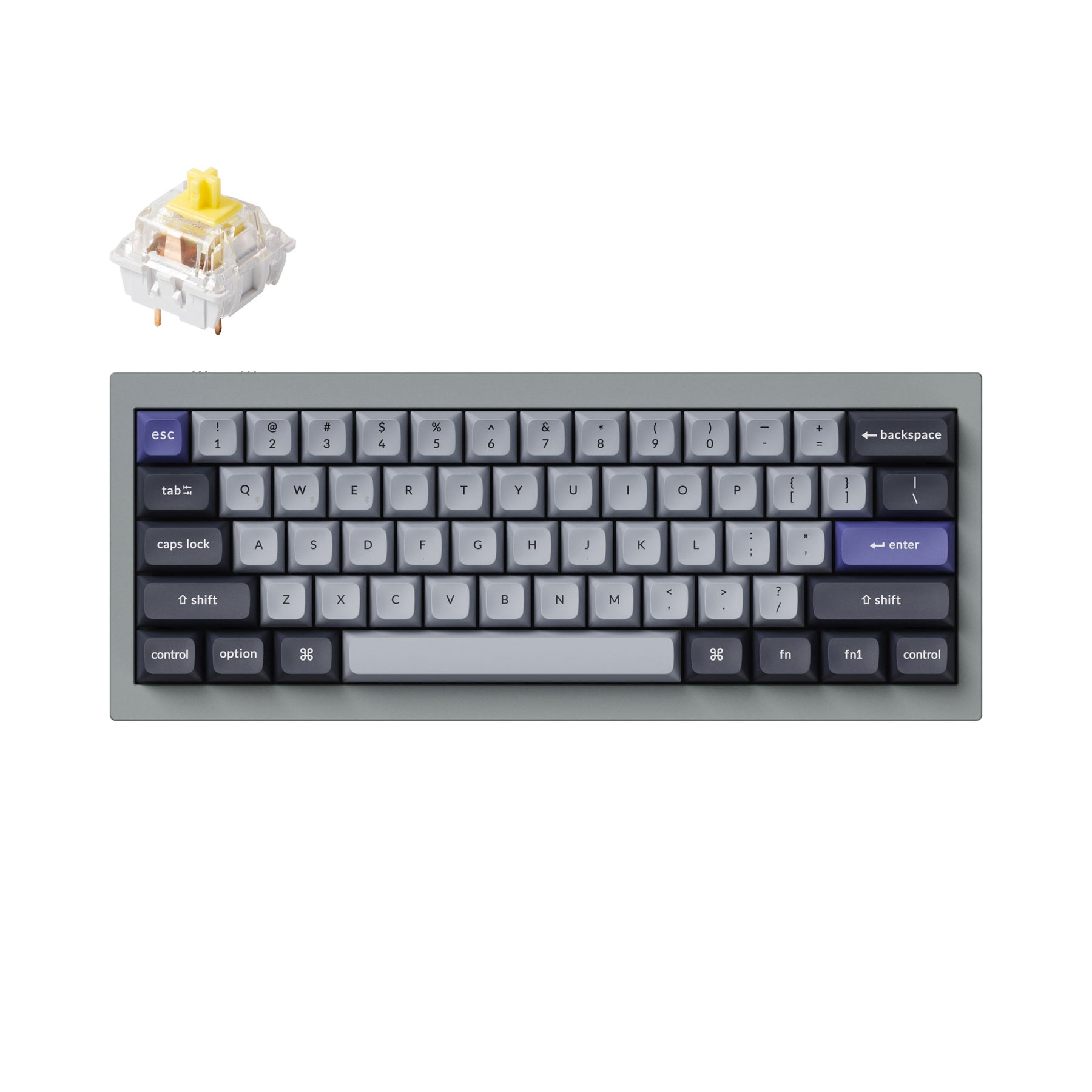 Teclado mecánico personalizado inalámbrico Keychron Q4 Pro QMK/VIA (teclado ANSI de EE. UU.)