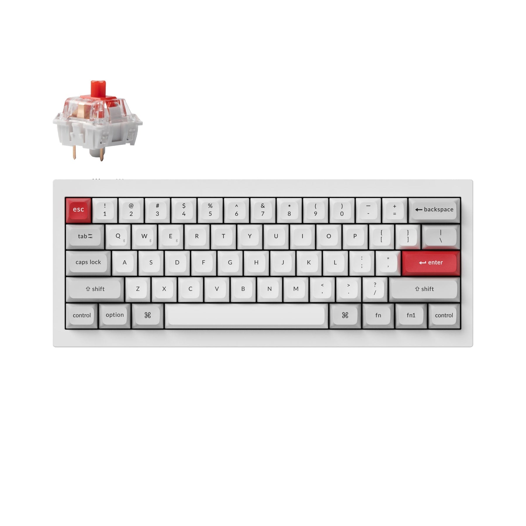 Teclado mecánico personalizado inalámbrico Keychron Q4 Pro QMK/VIA (teclado ANSI de EE. UU.)