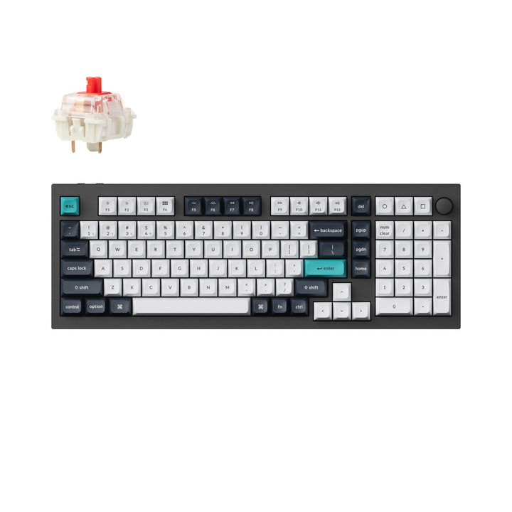 Teclado Mecánico Personalizado Inalámbrico Keychron Q5 Max QMK/VIA (Teclado US ANSI)