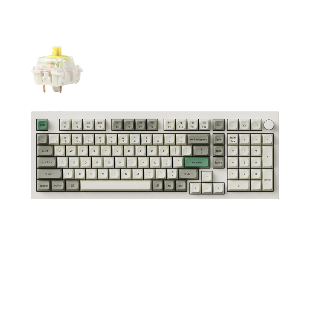 Teclado mecánico personalizado inalámbrico Keychron Q5 Max QMK/VIA (teclado ANSI de EE. UU.)