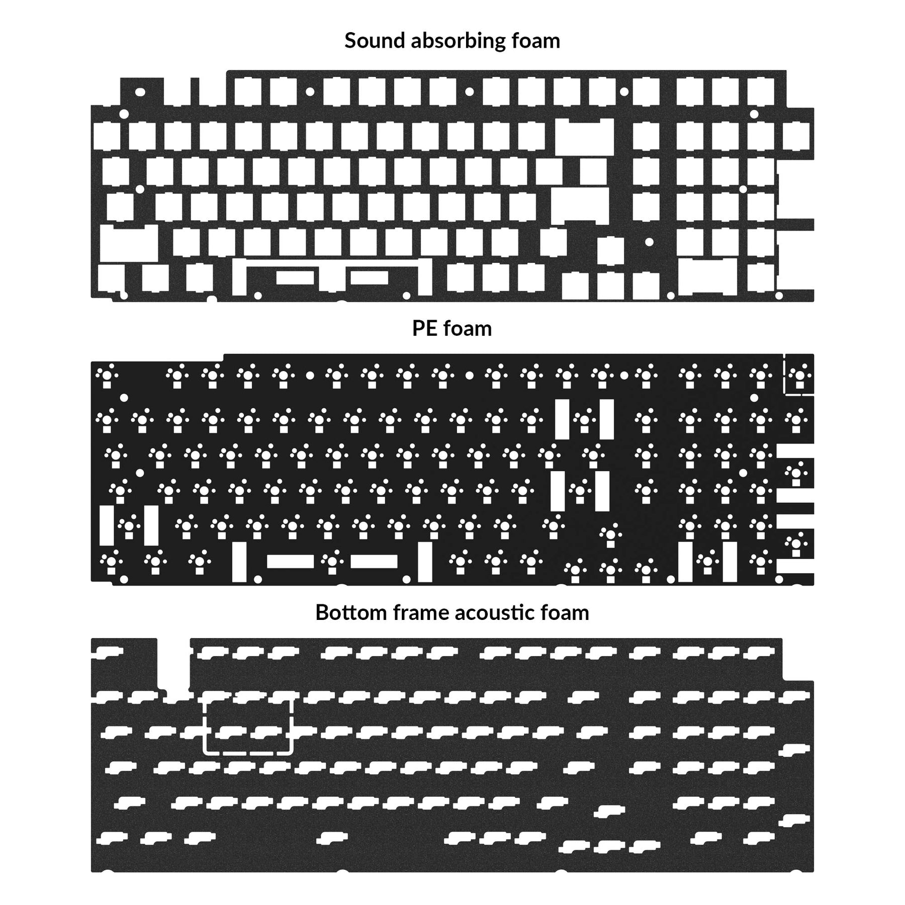 Kit de actualización acústica Keychron Q5 Pro