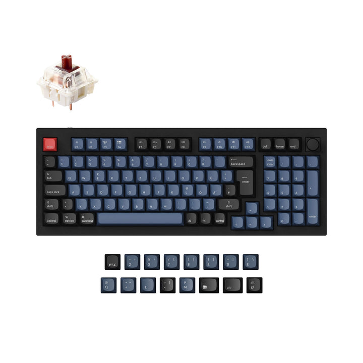 Keychron Q5 QMK Teclado Mecánico Personalizado Colección de Distribución ISO