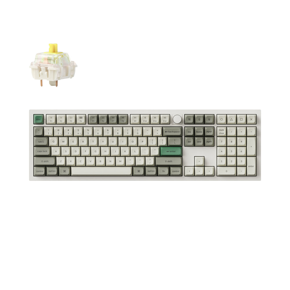 Teclado mecánico personalizado inalámbrico Keychron Q6 Max QMK/VIA (diseño ANSI de EE. UU.)