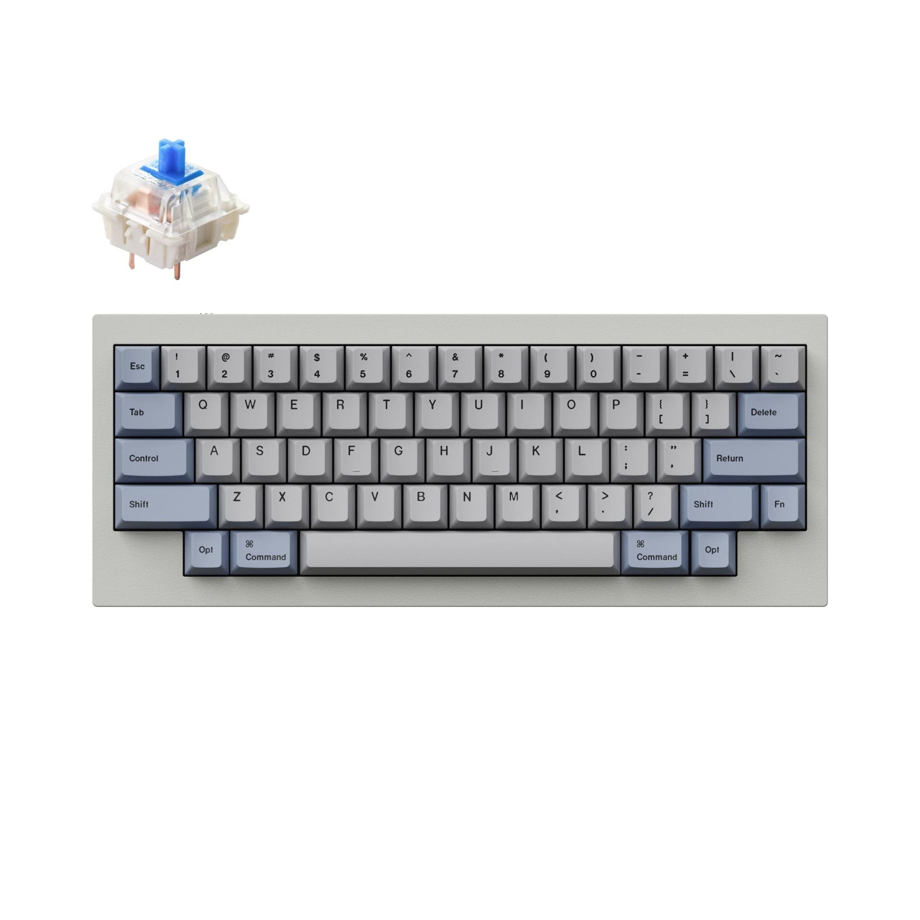 Teclado mecánico personalizado Keychron Q60 QMK (teclado ANSI de EE. UU.)