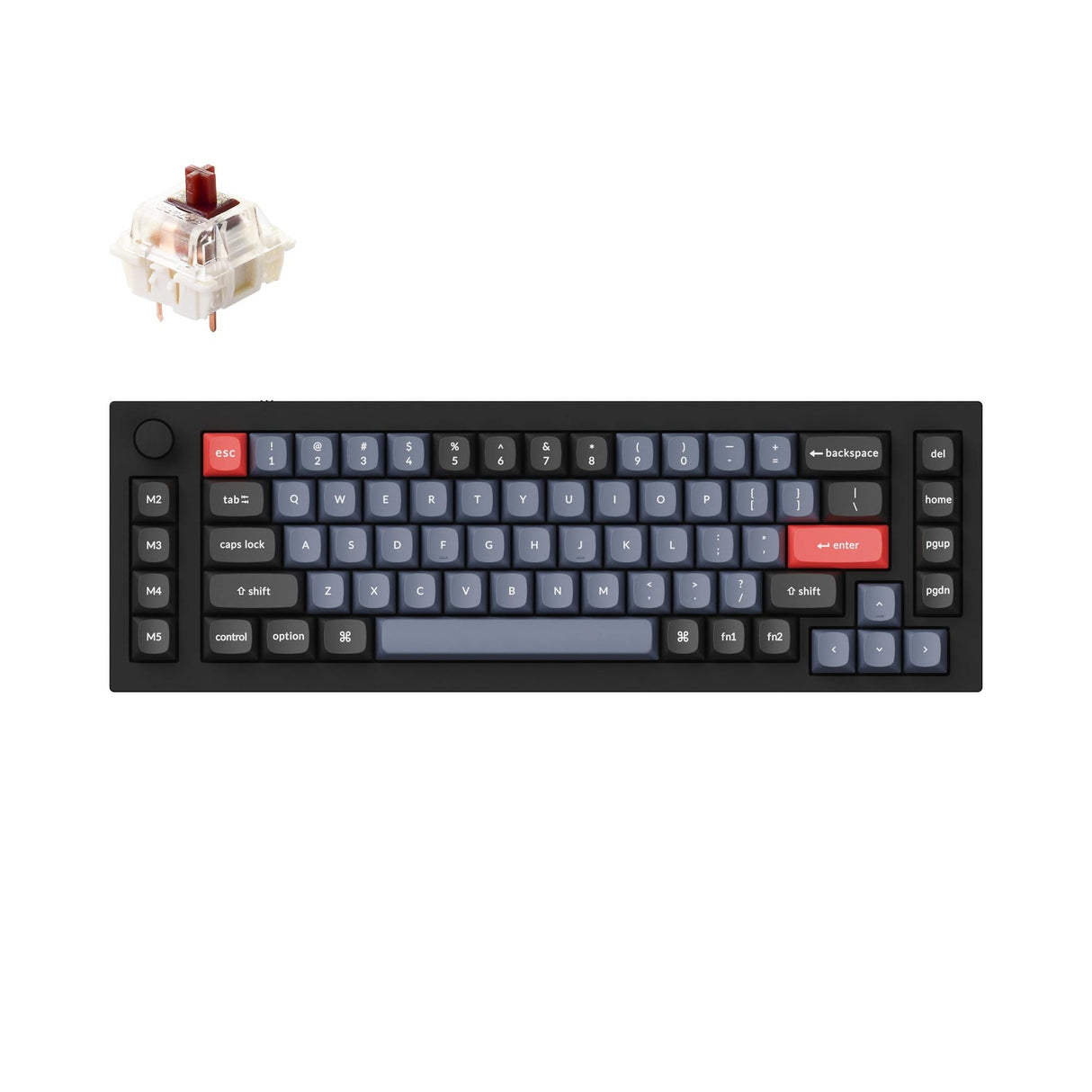 Keychron Q65 QMK Custom Mechanical Keyboard (US ANSI Keyboard)