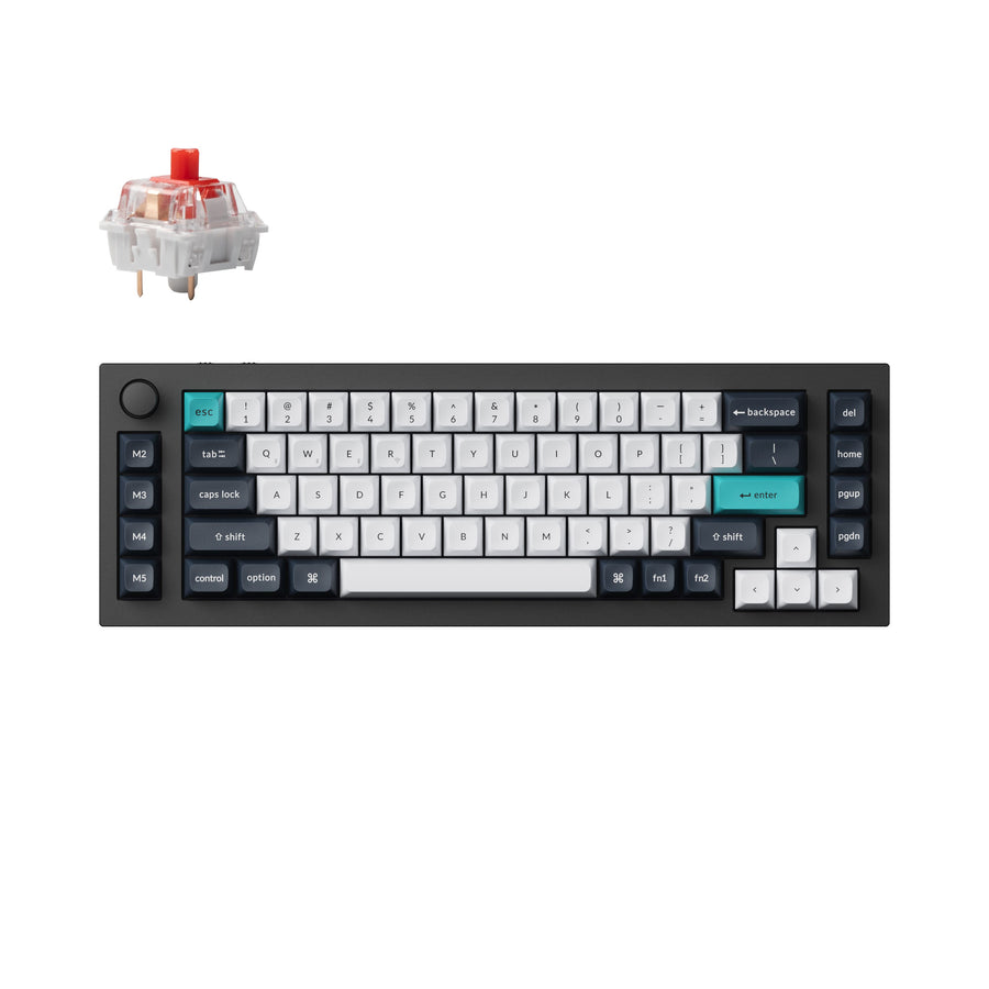 Teclado mecánico personalizado inalámbrico Keychron Q65 Max QMK/VIA (diseño de EE. UU.)