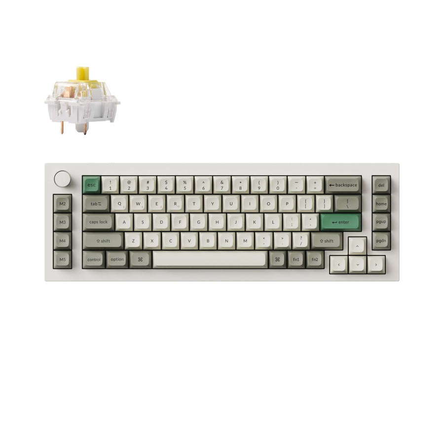 Teclado mecánico personalizado inalámbrico Keychron Q65 Max QMK/VIA (diseño de EE. UU.)