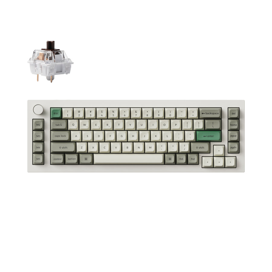 Teclado mecánico personalizado inalámbrico Keychron Q65 Max QMK/VIA (diseño de EE. UU.)