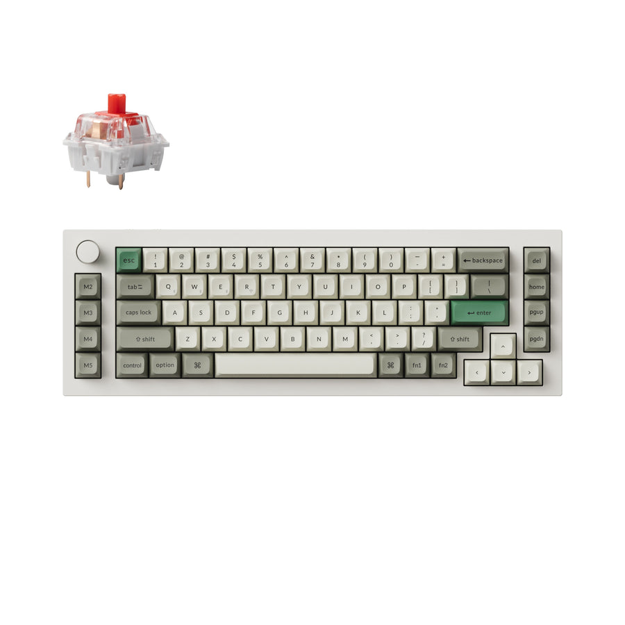 Teclado mecánico personalizado inalámbrico Keychron Q65 Max QMK/VIA (diseño de EE. UU.)