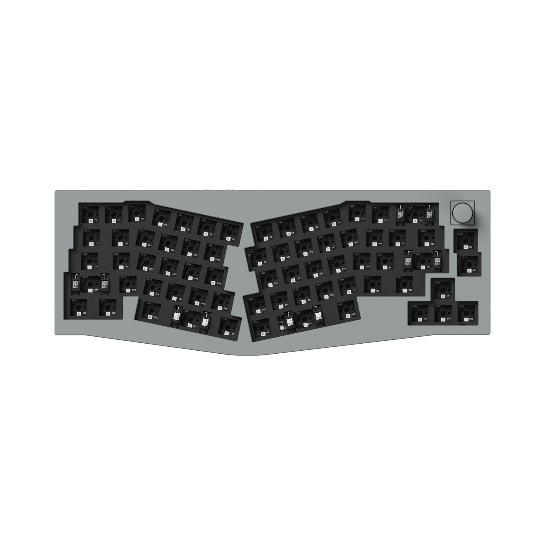 Keychron Q8 Pro (Alice Layout) QMK/VIA Wireless Custom Mechanical Keyboard (US ANSI Keyboard)