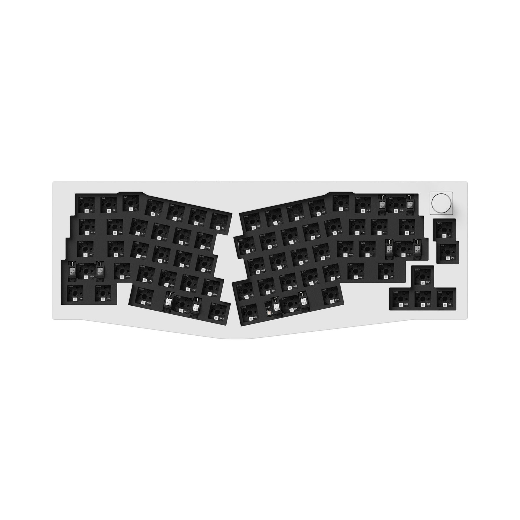 Keychron Q8 Pro (Alice Layout) Teclado mecánico personalizado inalámbrico QMK/VIA (teclado ANSI de EE. UU.)