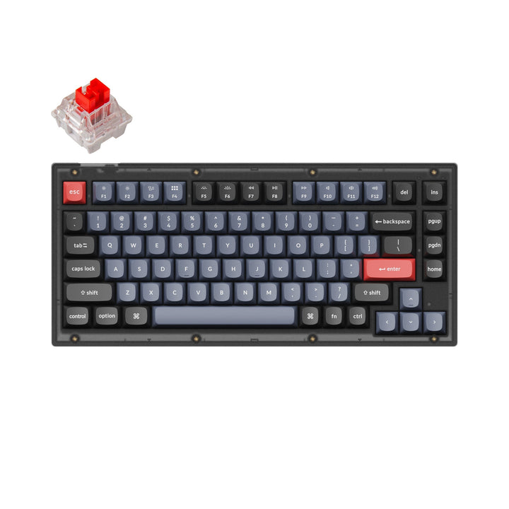 Teclado mecánico personalizado Keychron V1 QMK (teclado ANSI de EE. UU.)