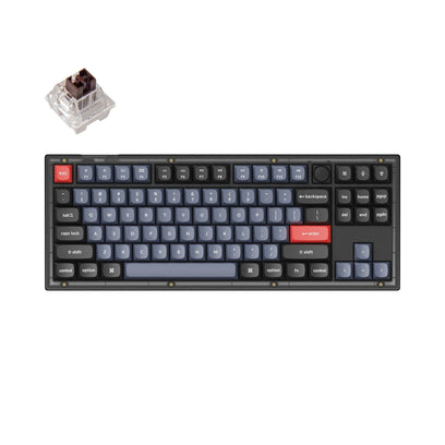 Teclado mecánico personalizado Keychron V3 QMK (teclado ANSI de EE. UU.)