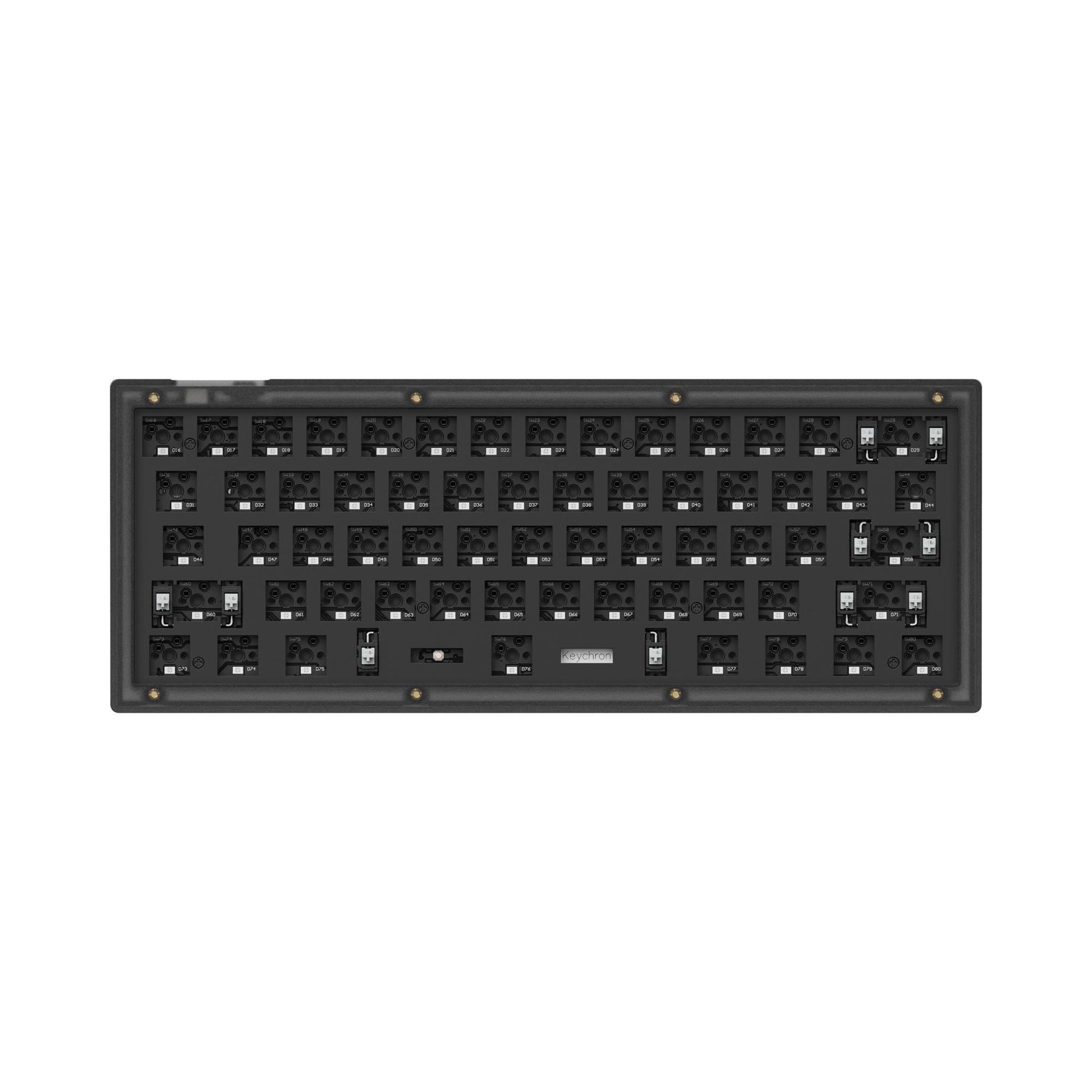 Keychron V4 QMK Custom Mechanical Keyboard (US ASIN Keyboard)