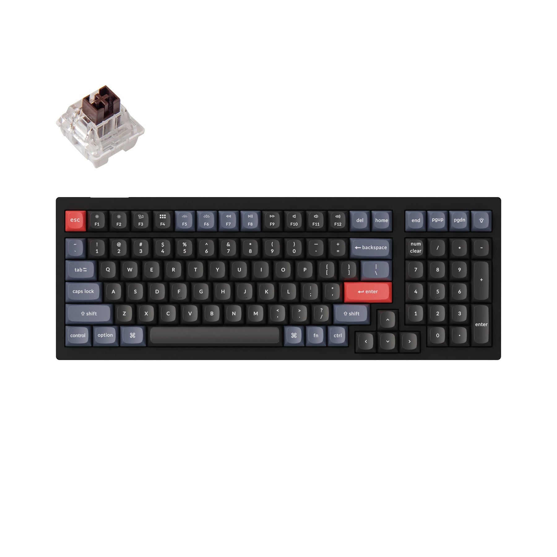 Teclado mecánico personalizado Keychron V5 QMK (teclado ANSI de EE. UU.)