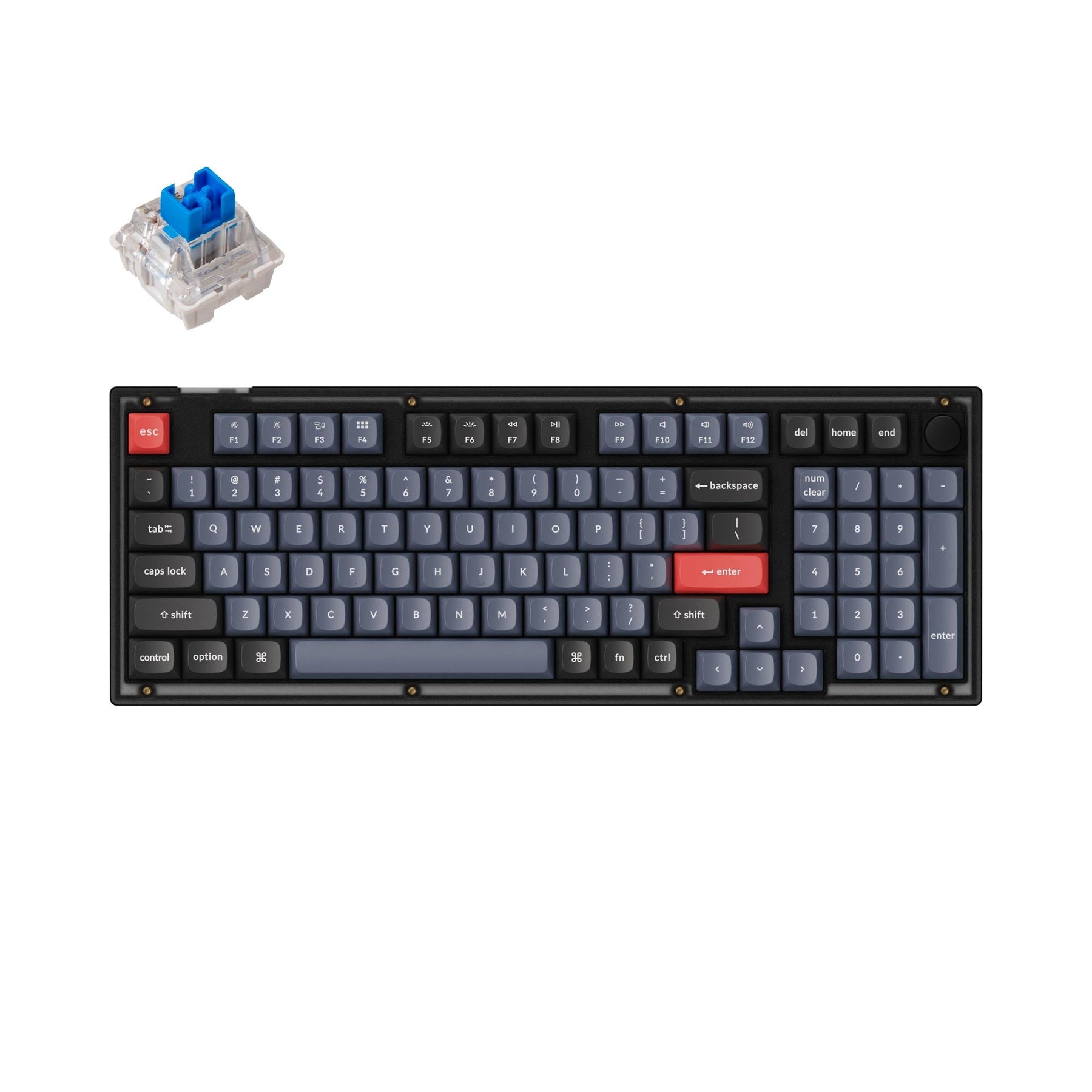 Teclado mecánico personalizado Keychron V5 QMK (teclado ANSI de EE. UU.)