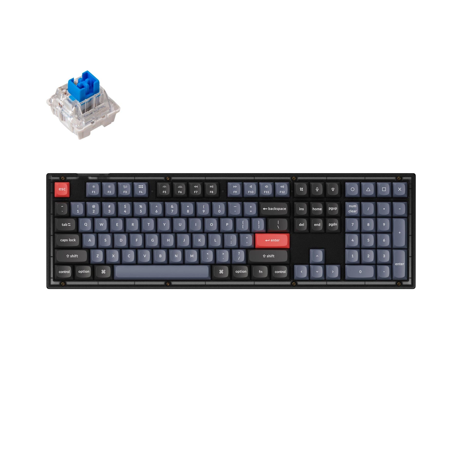 Teclado mecánico personalizado Keychron V6 QMK (teclado ANSI de EE. UU.)