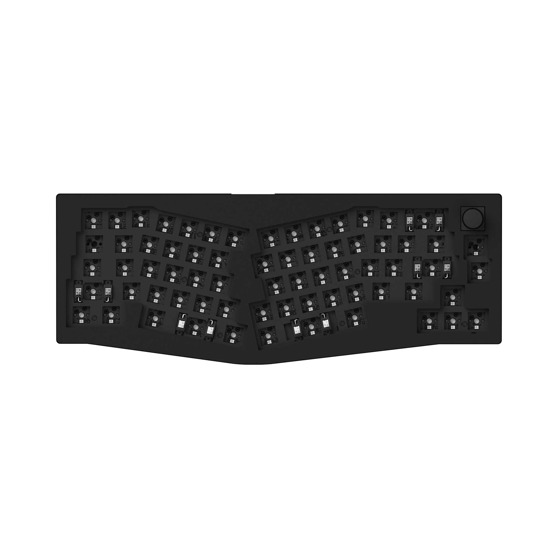 Keychron V8 (Alice Layout) Teclado mecánico personalizado QMK (teclado ANSI de EE. UU.)