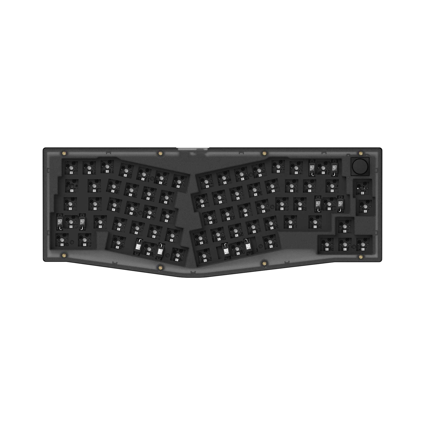 Keychron V8 (Alice Layout) Teclado mecánico personalizado QMK (teclado ANSI de EE. UU.)