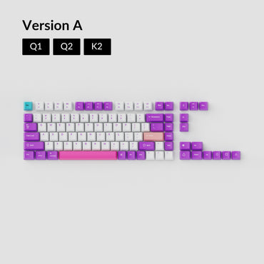 Keychron OEM Dye-Sub PBT Keycap Set Unicorn Version A