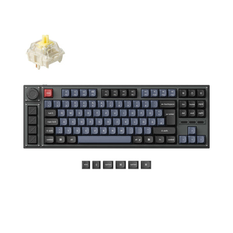 Colección de diseño ISO de teclado mecánico personalizado inalámbrico Lemokey L3 QMK/VIA