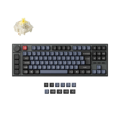 Colección de diseño ISO de teclado mecánico personalizado inalámbrico Lemokey L3 QMK/VIA