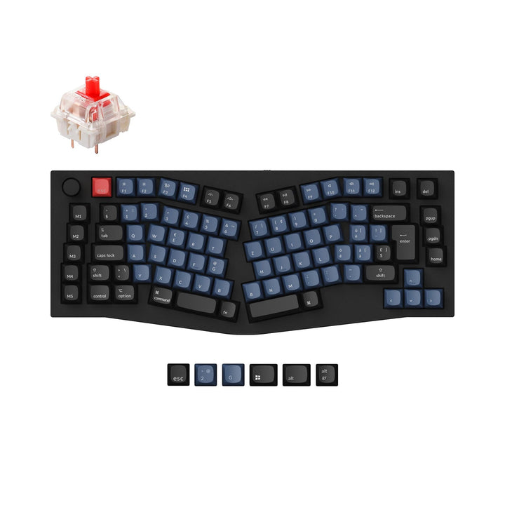 Keychron Q10 (Alice Layout) Colección de diseño ISO de teclado mecánico personalizado QMK