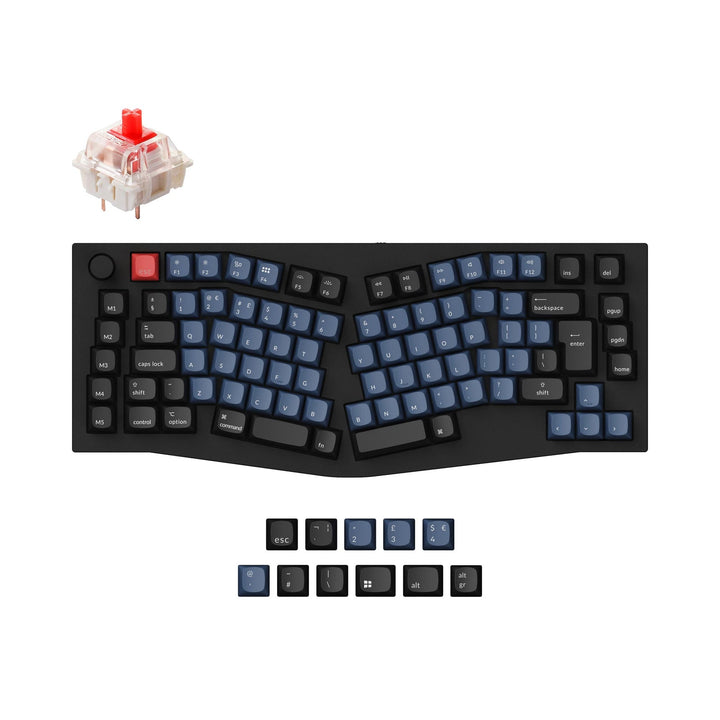 Keychron Q10 (Alice Layout) Colección de diseño ISO de teclado mecánico personalizado QMK