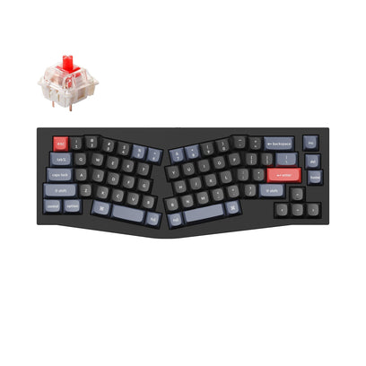 Keychron Q8 (Alice Layout) Teclado mecánico personalizado QMK (teclado ANSI de EE. UU.)