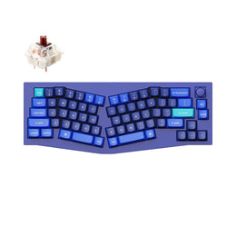 Keychron Q8 (Alice Layout) Teclado mecánico personalizado QMK (teclado ANSI de EE. UU.)