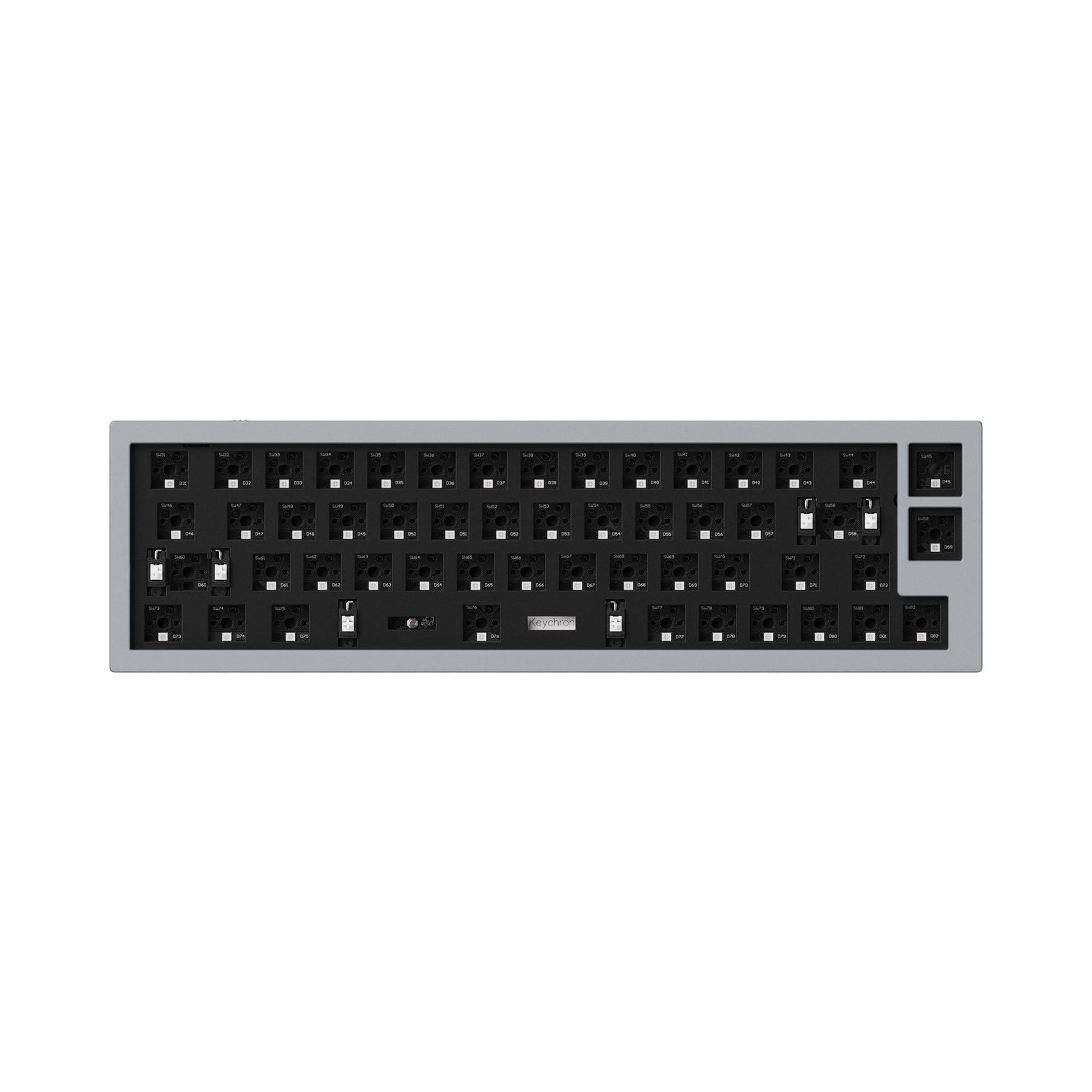 Keychron Q9 QMK Custom Mechanical Keyboard (US ASIN Keyboard)