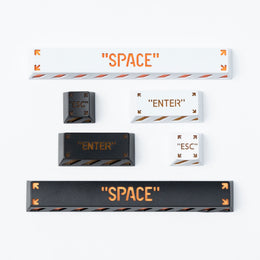Barra espaciadora/ESC/Tecla Enter Tecla artesanal de aleación de aluminio
