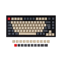 Juego de teclas OEM Dye-Sub PBT ISO Q1 y Q1 Pro y V1 y K2 y K2 Pro - Carbono