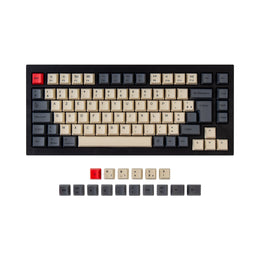 Juego de teclas OEM Dye-Sub PBT ISO Q1 y Q1 Pro y V1 y K2 y K2 Pro - Carbono