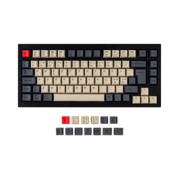 Juego de teclas OEM Dye-Sub PBT ISO Q1 y Q1 Pro y V1 y K2 y K2 Pro - Carbono