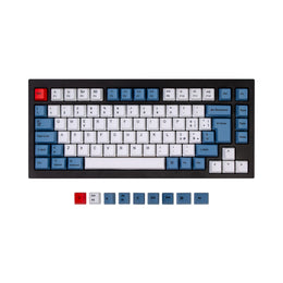 Juego de teclas PBT OEM Dye-Sub ISO Q1 y Q1 Pro y V1 y K2 y K2 Pro - Azul