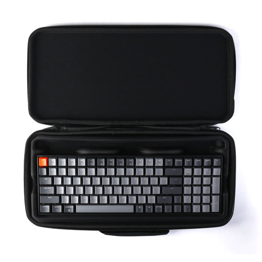 Crafted with canvas and EVA plastic, the Keychron keyboard carrying case is designed to protect your keyboard in style.