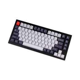 Juego de teclas OEM Dye-Sub PBT - Blanco negro azulado